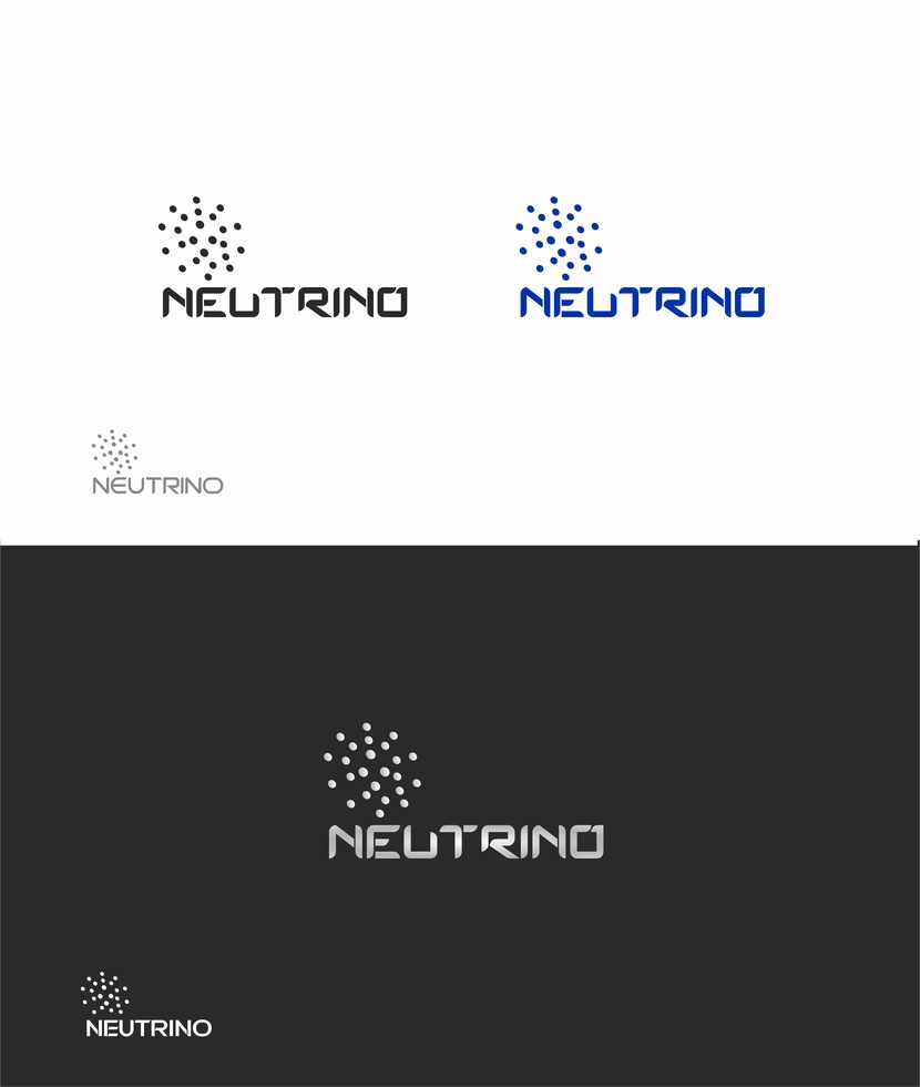 + - Логотип и элементы фирменного стиля для NEUTRINO