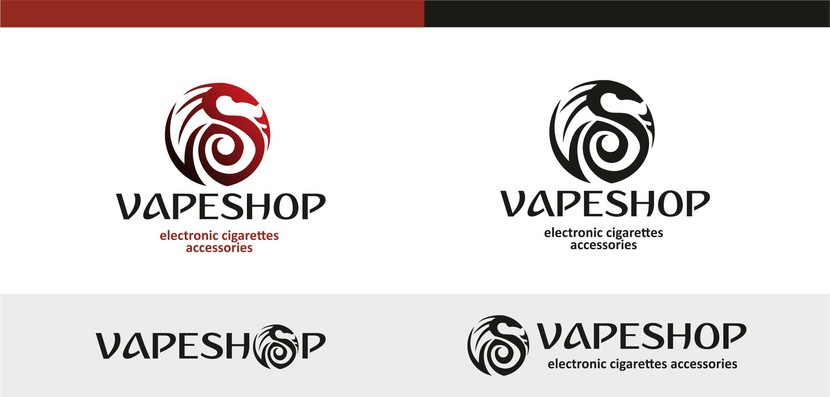 VS - Логотип для компании электронных сигарет