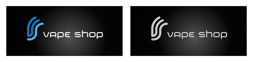 VapeShop 04 - Логотип для компании электронных сигарет
