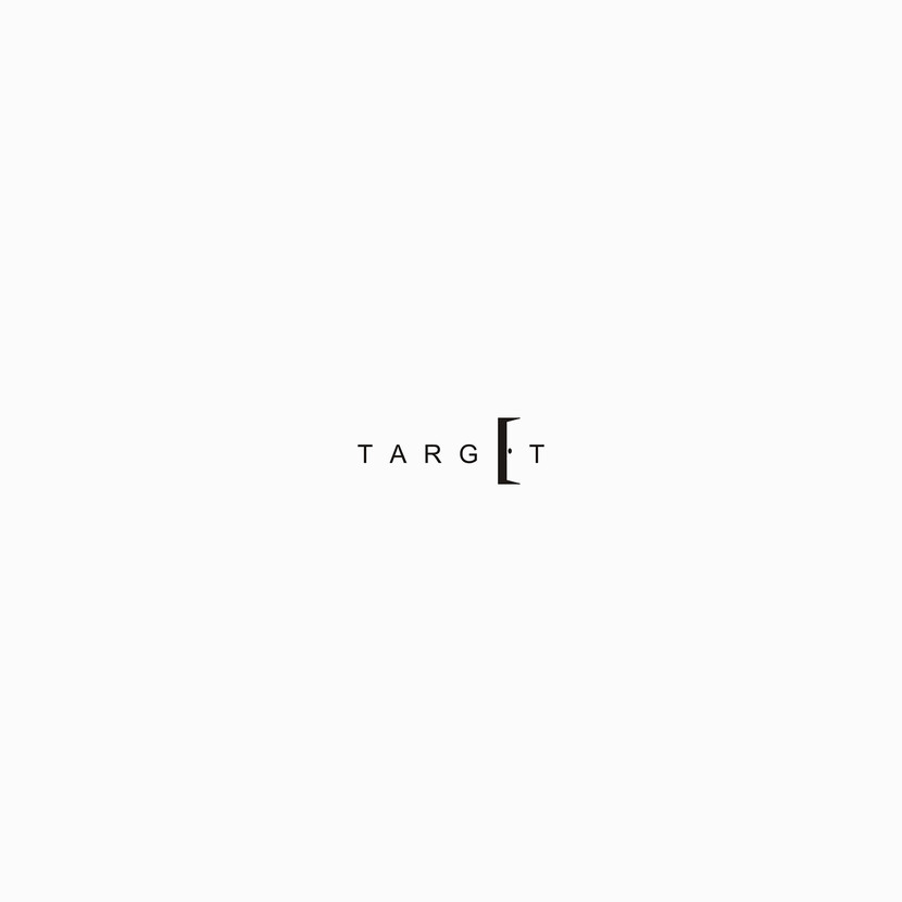 Написание логотипа TARGET
