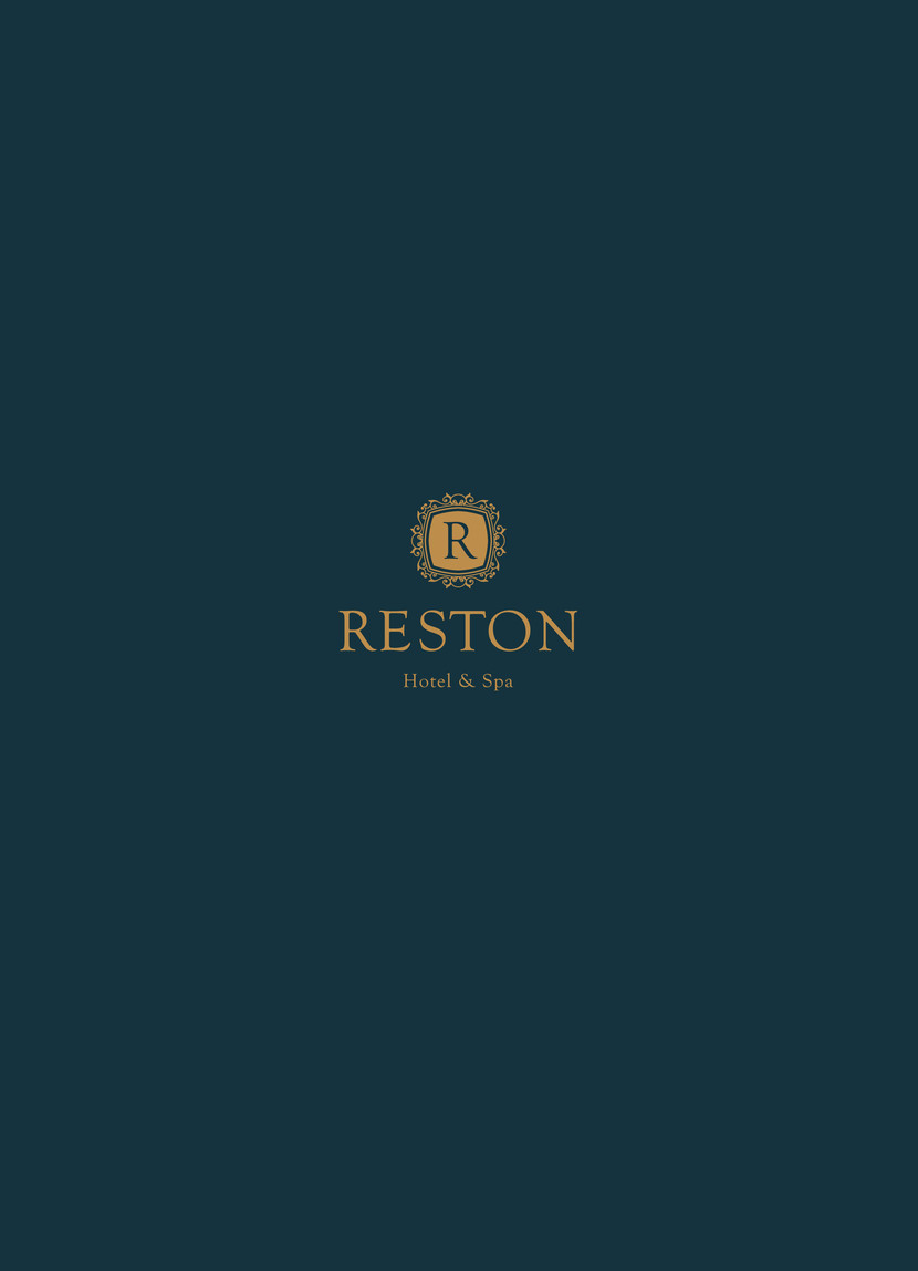Фирменный стиль - Фирменный стиль гостиницы: Reston hotel & Spa