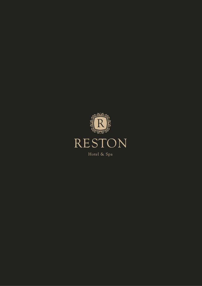 другая цветовая гамма - Фирменный стиль гостиницы: Reston hotel & Spa