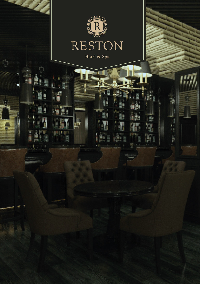 интерьер - Фирменный стиль гостиницы: Reston hotel & Spa