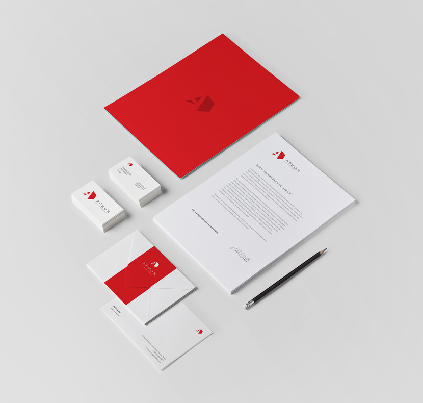 A + - Разработка логотипа и фирменного стиля для риелторской компании