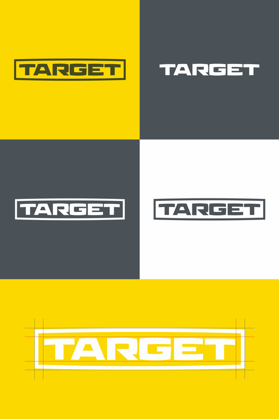 TARGET I - Написание логотипа TARGET