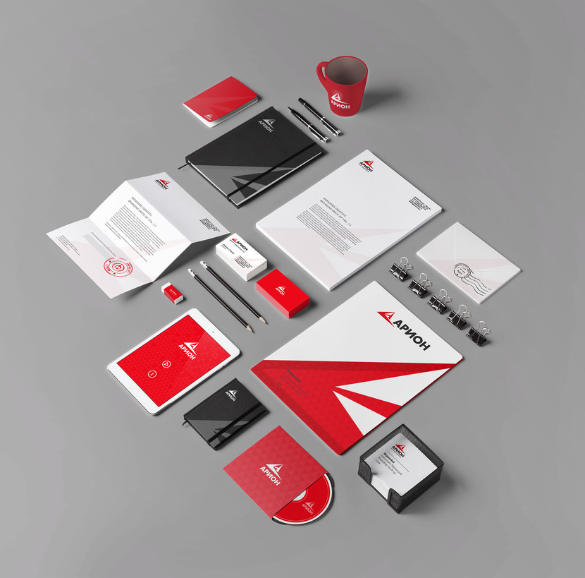 арион - Разработка логотипа и фирменного стиля для риелторской компании