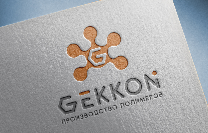 Logo - Логотип для производства полиуретановых материалов марки "Gekkon"
