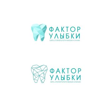 Шорт-лист конкурса. Разработка логотипа и фирменного стиля для cети стоматологических клиник Фактор Улыбки