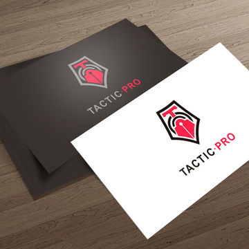 Логотип и Визитки для Tactic-PRO