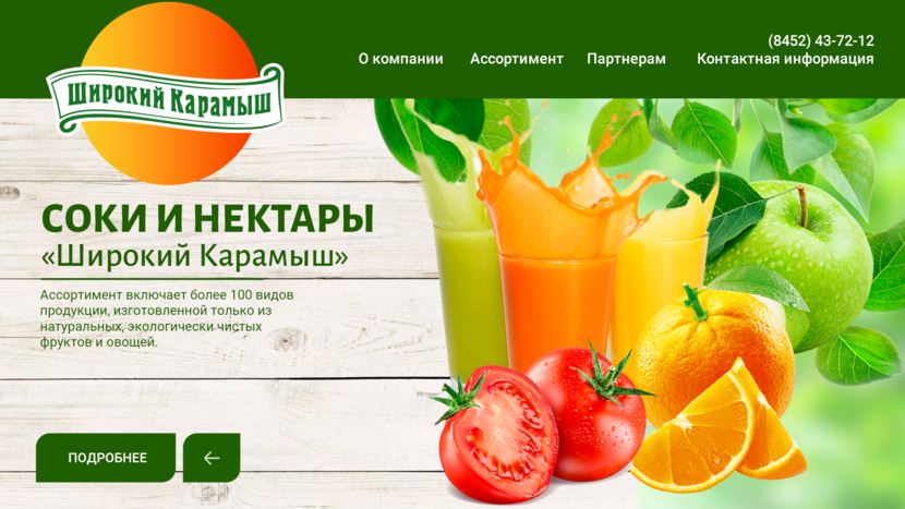 главный красочный баннер для сайта http:/trilitra.ru