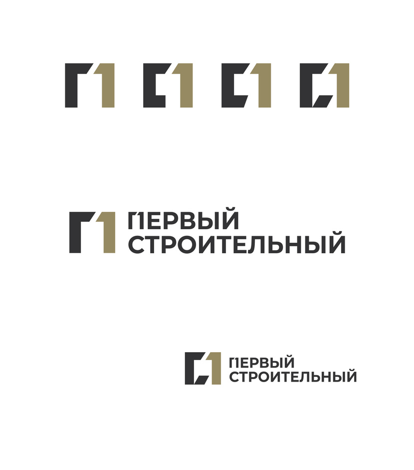 несколько вариантов в этом направлении, чтобы уже не возвращаться к нему. - Разработка логотипа для строительного холдинга Группа компаний "Первый строительный фонд"