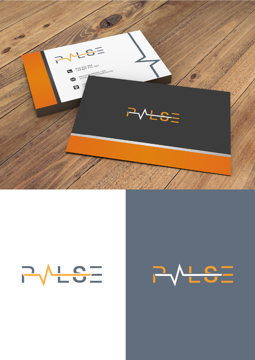 PULSE - Логотип для digital агентства