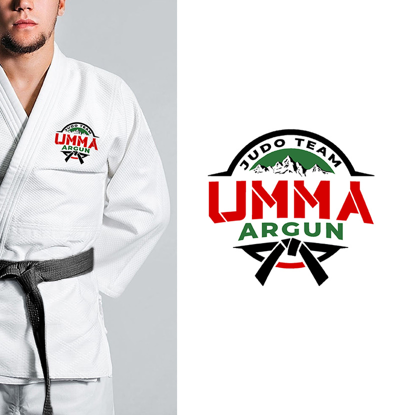 UMMA - дизайн логотипа - Разработка логотипа для клуба дзюдо