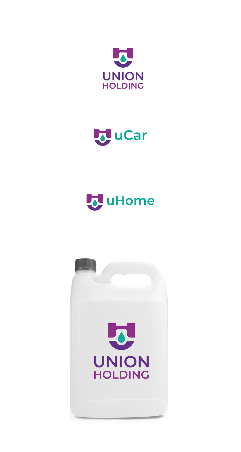 Создание логотипа для холдинга Union holding  -  автор smart devise