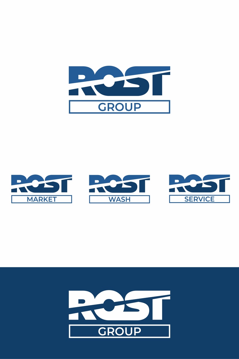 ROST-1 - Создание логотипа для холдинга Rost Group