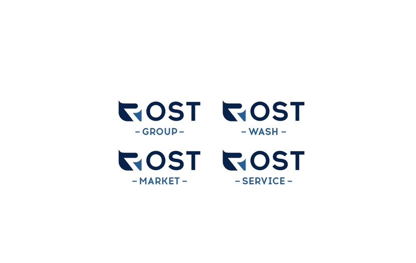 2 - Создание логотипа для холдинга Rost Group