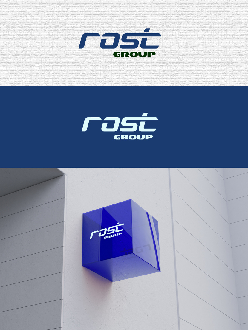 rost - Создание логотипа для холдинга Rost Group