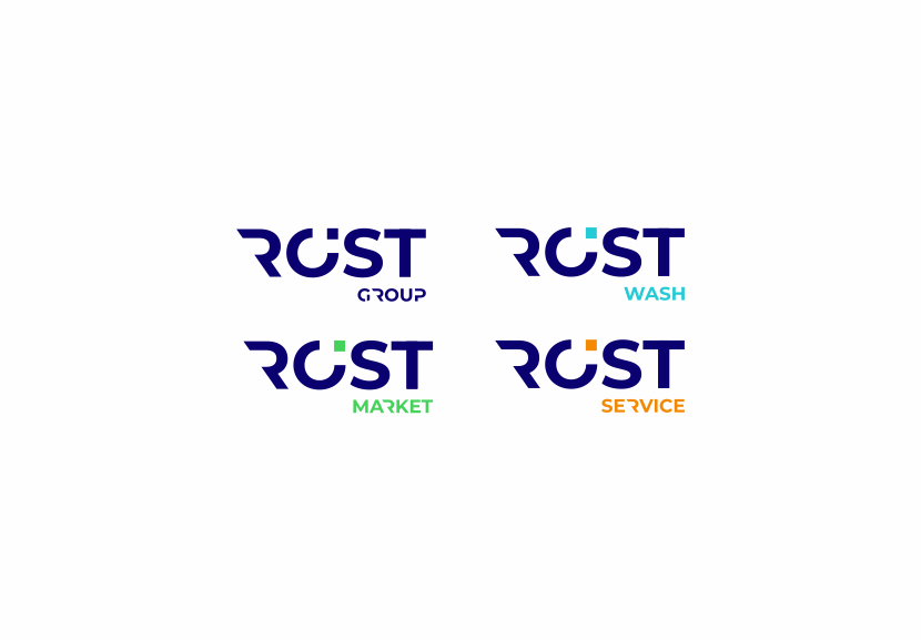 Создание логотипа для холдинга Rost Group  -  автор Ay Vi