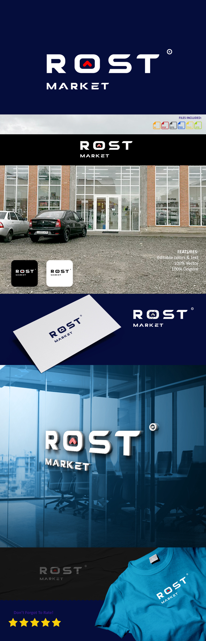 + - Создание логотипа для холдинга Rost Group