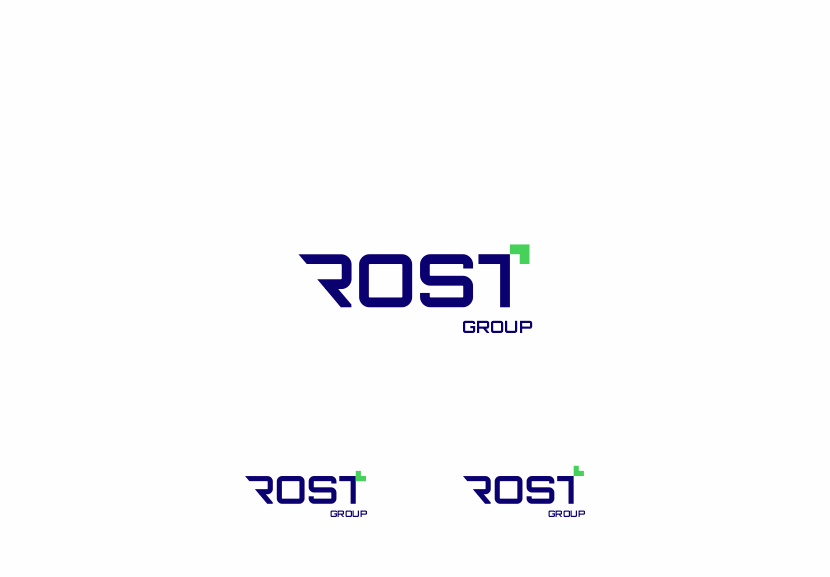 Создание логотипа для холдинга Rost Group  -  автор Ay Vi