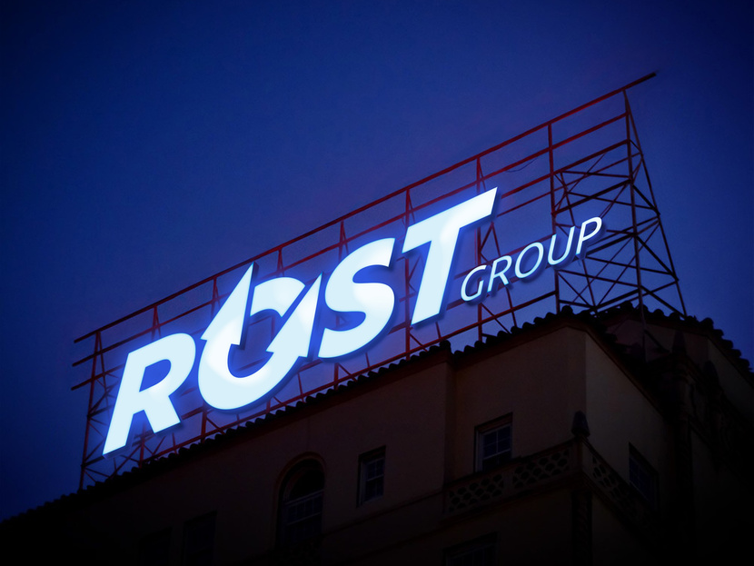 + - Создание логотипа для холдинга Rost Group