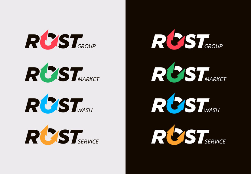 + - Создание логотипа для холдинга Rost Group