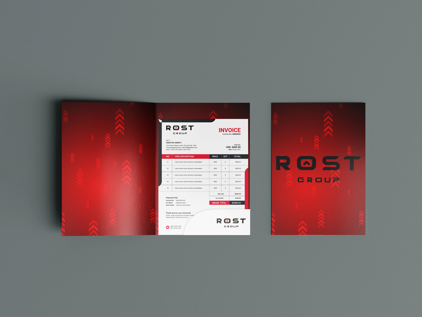 + - Создание логотипа для холдинга Rost Group