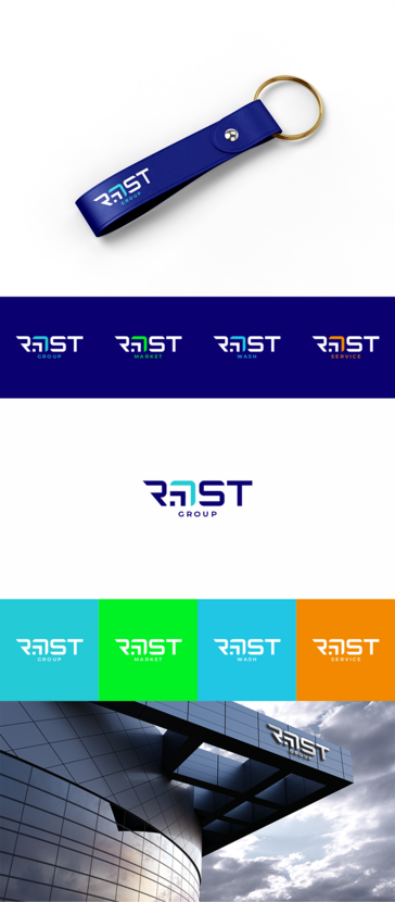 Создание логотипа для холдинга Rost Group  -  автор Ay Vi