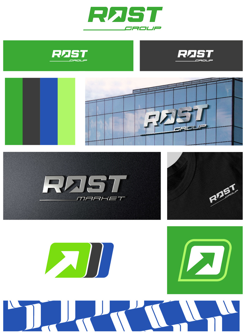 + - Создание логотипа для холдинга Rost Group