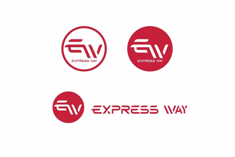 E+W+отзыв к китайским иероглифам - Разработка логотипа "Express Way"