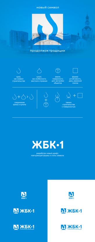 Ребрендинг, потому что у вас долгая и богатая история,
которая обязана жить в новом символе и от которой,
никто из крупных компаний никогда не отказывался.
Это основа, которую заложили в старом логотипе, это лицо вашей компании,
в которой должна прослеживаться преемственность и узнаваемость
в знакомых чертах присущих именно вам.
Символ, который будет символизировать именно вашу индивидуальность.
Нет смысла изображать в символе одно направление в виде домиков,
небоскребов или палок, не несущих никакого смысла и привязанности к вам.
Логотип должен эволюци-ть в символ, в котором имеется никий знак,
объединяющий в себя строительство как компл. подход, независимо от того,
что это плитка, детская пл-а или жил. комплекс.
Логотип должен раскрывать именно вас, в первую очередь как сильный БРЕНД,
а никак очередной безликий застройщик.
Примеров много, от сбербанк до mastercadr и т.д.
Своя структура создания, что гарантирует ему уникальность
и 100%-ю регистрацию в Роспатенте. - Создать логотип для строительной компании