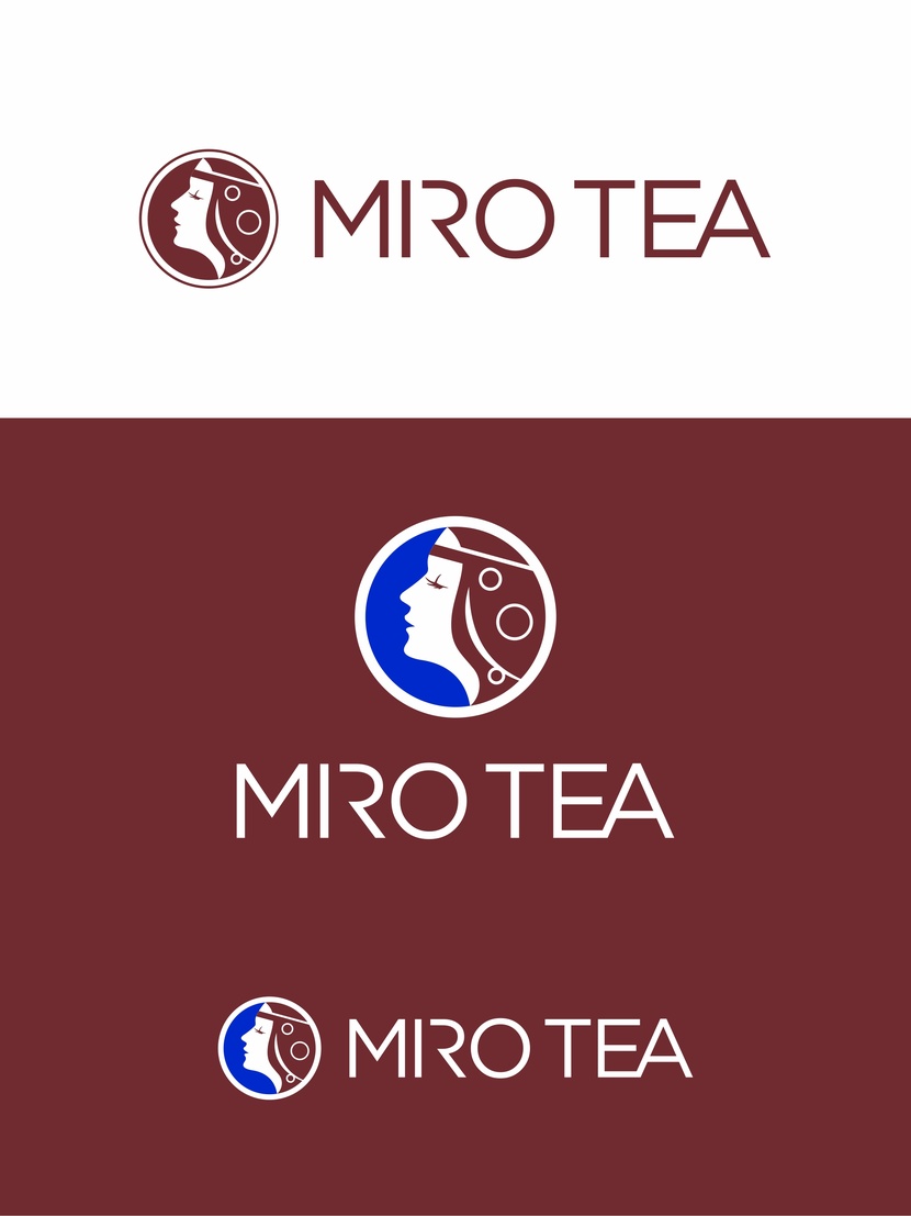 MIRO TEA-1 Логотип для заведения по продажи напитков, йогуртов