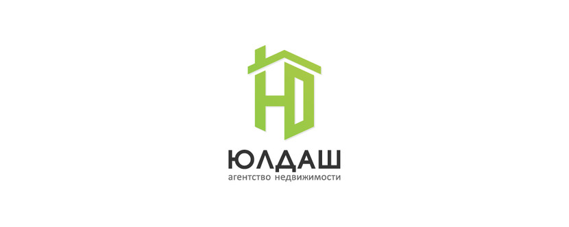 ЮЛДАШ - Разработка логотипа для агентства недвижимости