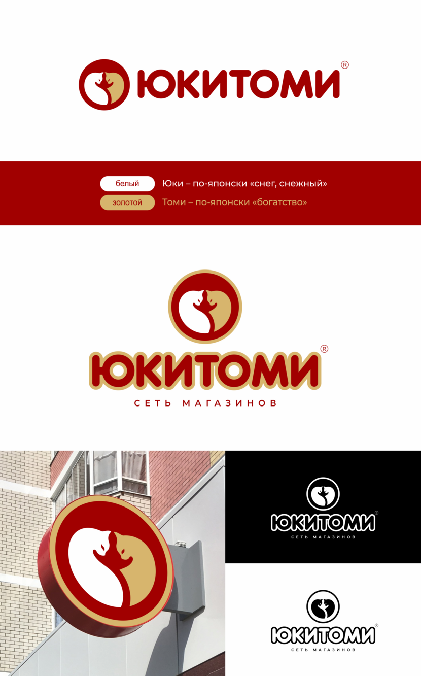 . Создание логотипа для магазина ЮКИТОМИ
