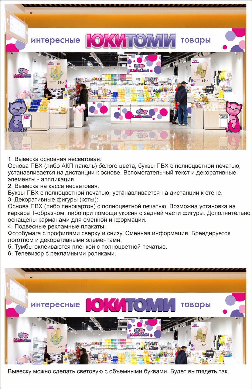 Оформление магазина Создание логотипа для магазина ЮКИТОМИ