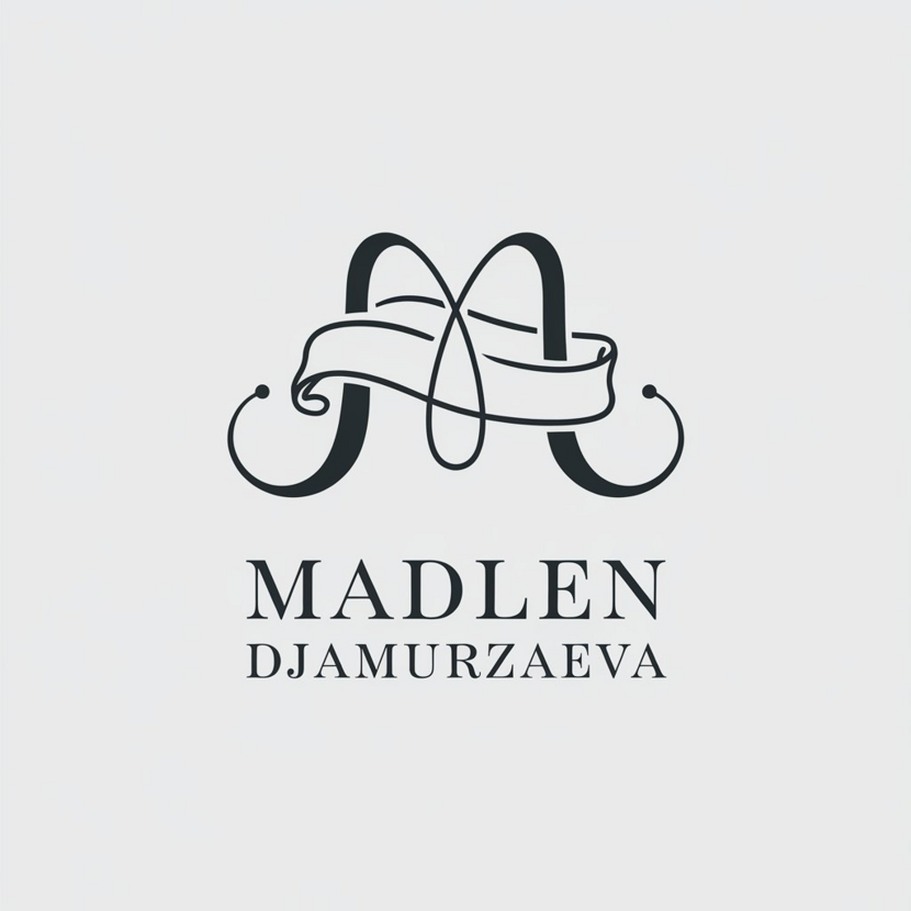 1 Разработка логотипа для бренда MADLEN DJAMURZAEVA