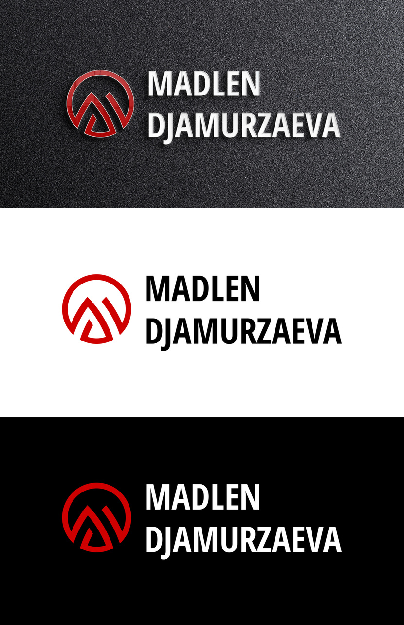 3 - Разработка логотипа для бренда MADLEN DJAMURZAEVA