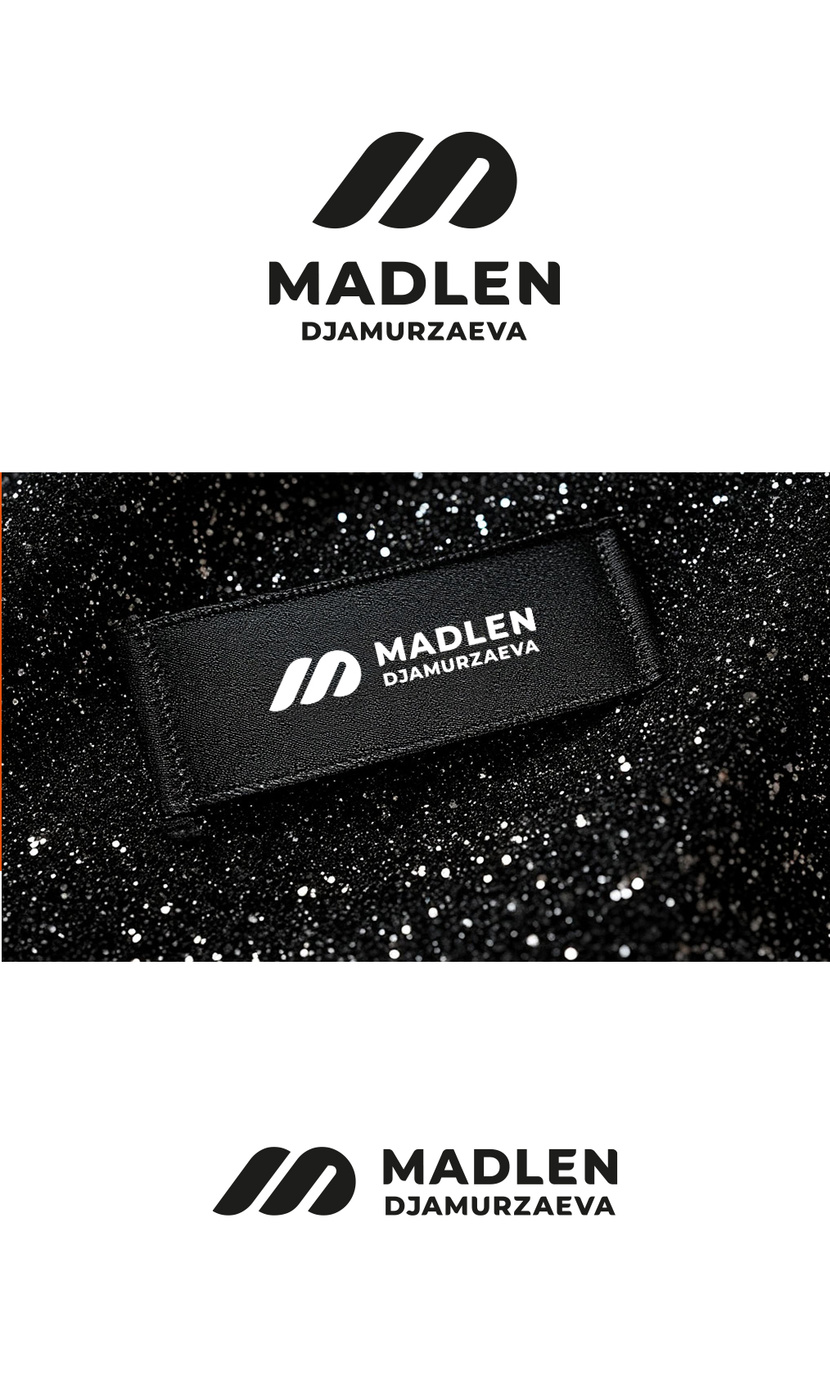 +2 - Разработка логотипа для бренда MADLEN DJAMURZAEVA