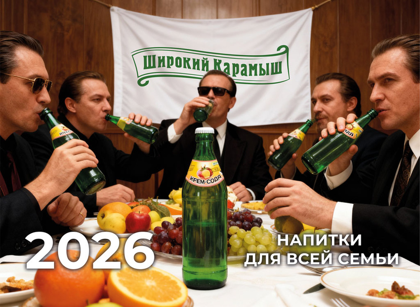 напитки для всей семьи - Календарь "Широкий Карамыш" на 2026г.