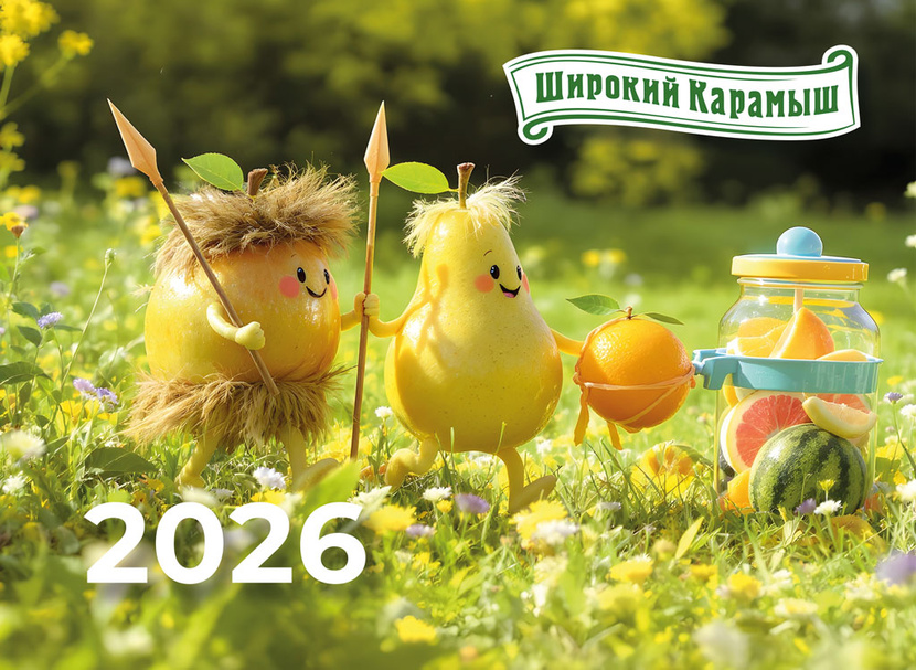 дикари2 - Календарь "Широкий Карамыш" на 2026г.