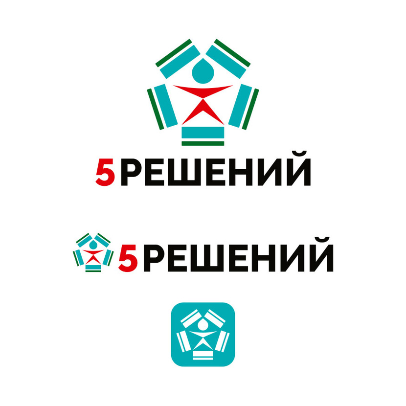 Знак ассоциативно связан с графическим символом символом качества в СССР. Образован 5 элементами с цветовыми символами воды и экологии, а центральной части добавлена капля воды (вместо надписи СССР ). разработка логотипа
