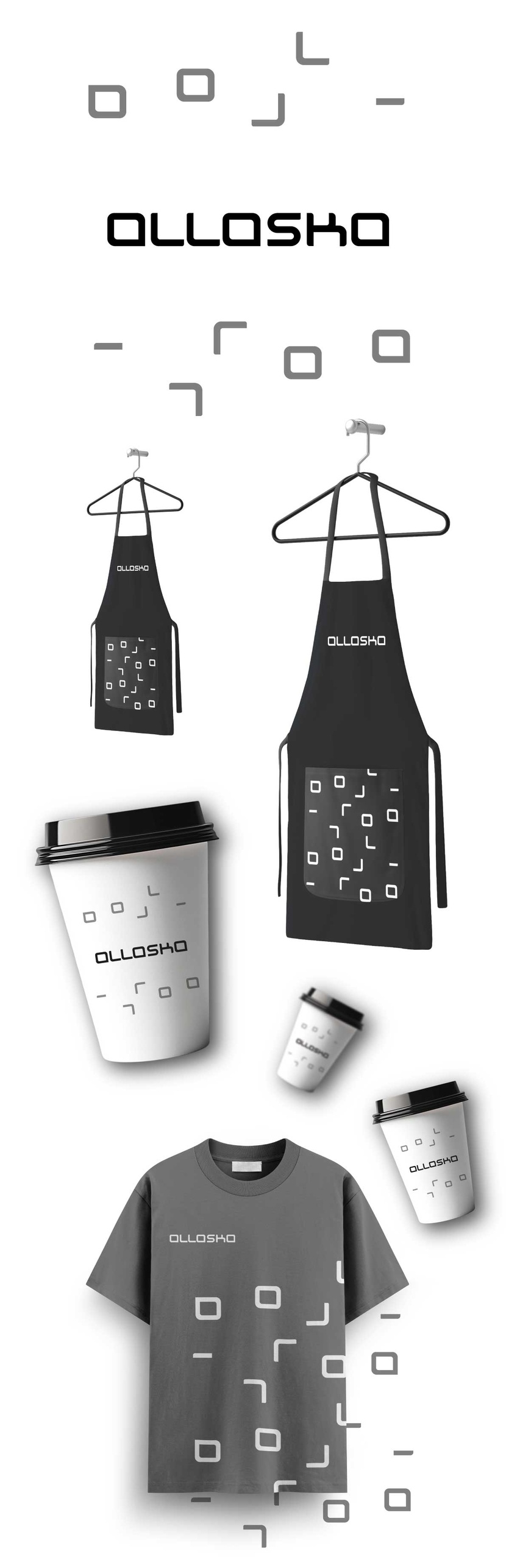 allaska - Разработка логотипа для кафе