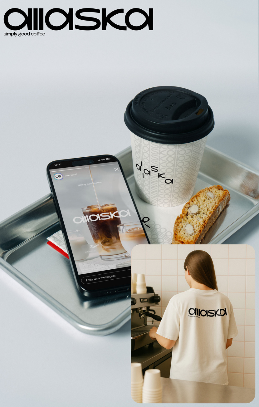 визуальная демонстрация - Разработка логотипа для кафе