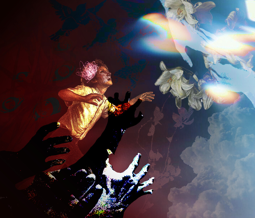 . Мотивационный рисунок на лестничных пролетах