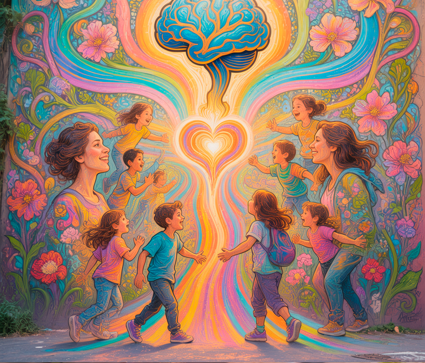 вариант граффити Мотивационный рисунок на лестничных пролетах