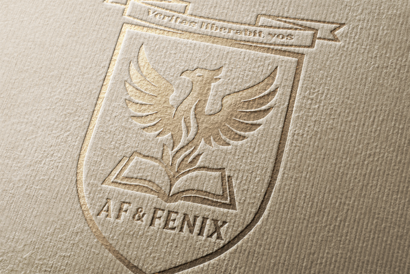 АКАДЕМИЧЕСКИЙ ГЕРБ БУДУЩЕГО
Данный логотип сразу  считывается как символ образования высокого уровня, не нуждается в объяснениях, визуально оправдывает девиз Veritas liberabit vos Логотип для детского образовательного центра