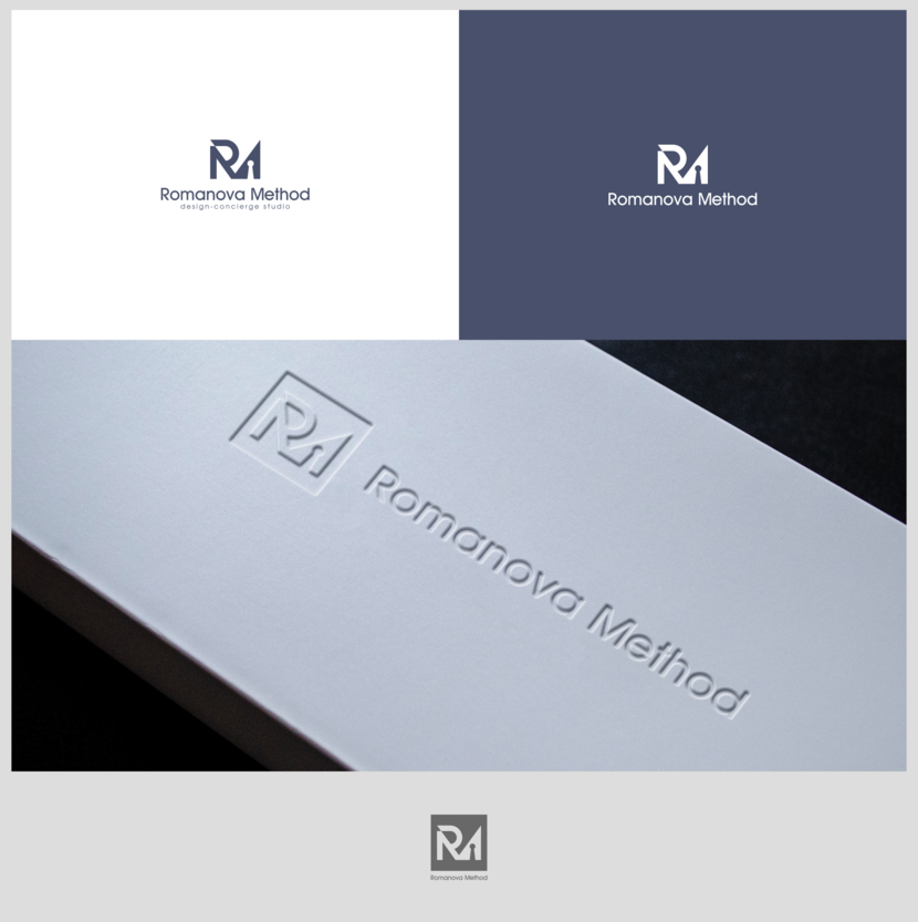 Здравствуйте. Вариант. Цветовое оформление номинально. Логотип для архитектурного бюро Анны Романовой