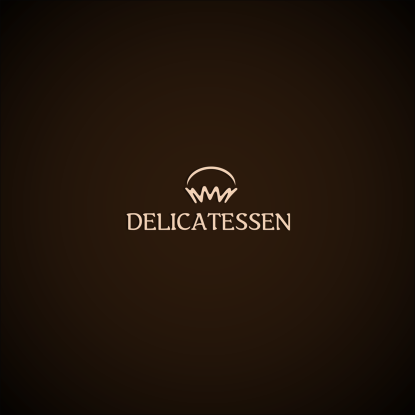 Выпечка, достойная королей - Разработка логотипа для новой линейки продуктов "Delicatessen" для размещения на упаковке