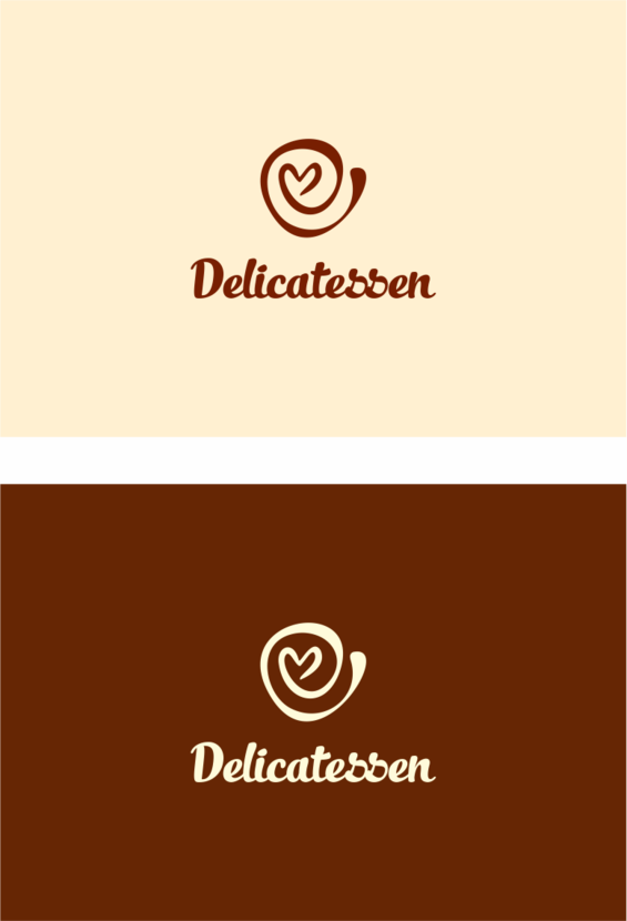 Вкусняшки с любовью - Разработка логотипа для новой линейки продуктов "Delicatessen" для размещения на упаковке