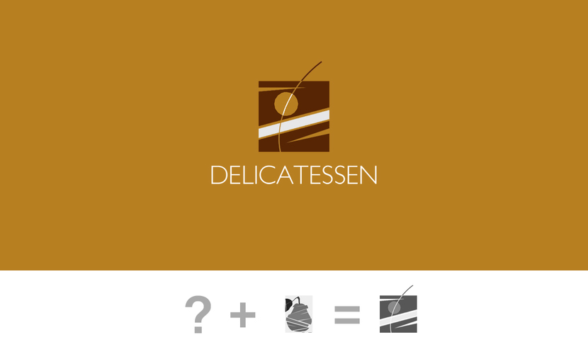 как идея - Разработка логотипа для новой линейки продуктов "Delicatessen" для размещения на упаковке
